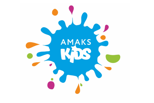 Логотип «Amaks Kids» в виде кляксы