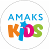 Логотип «Amaks Kids» со светлым фоном